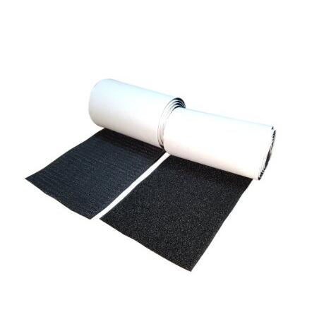 Super Sticky Back Nylon Fabric Fastener Magic Tape Black