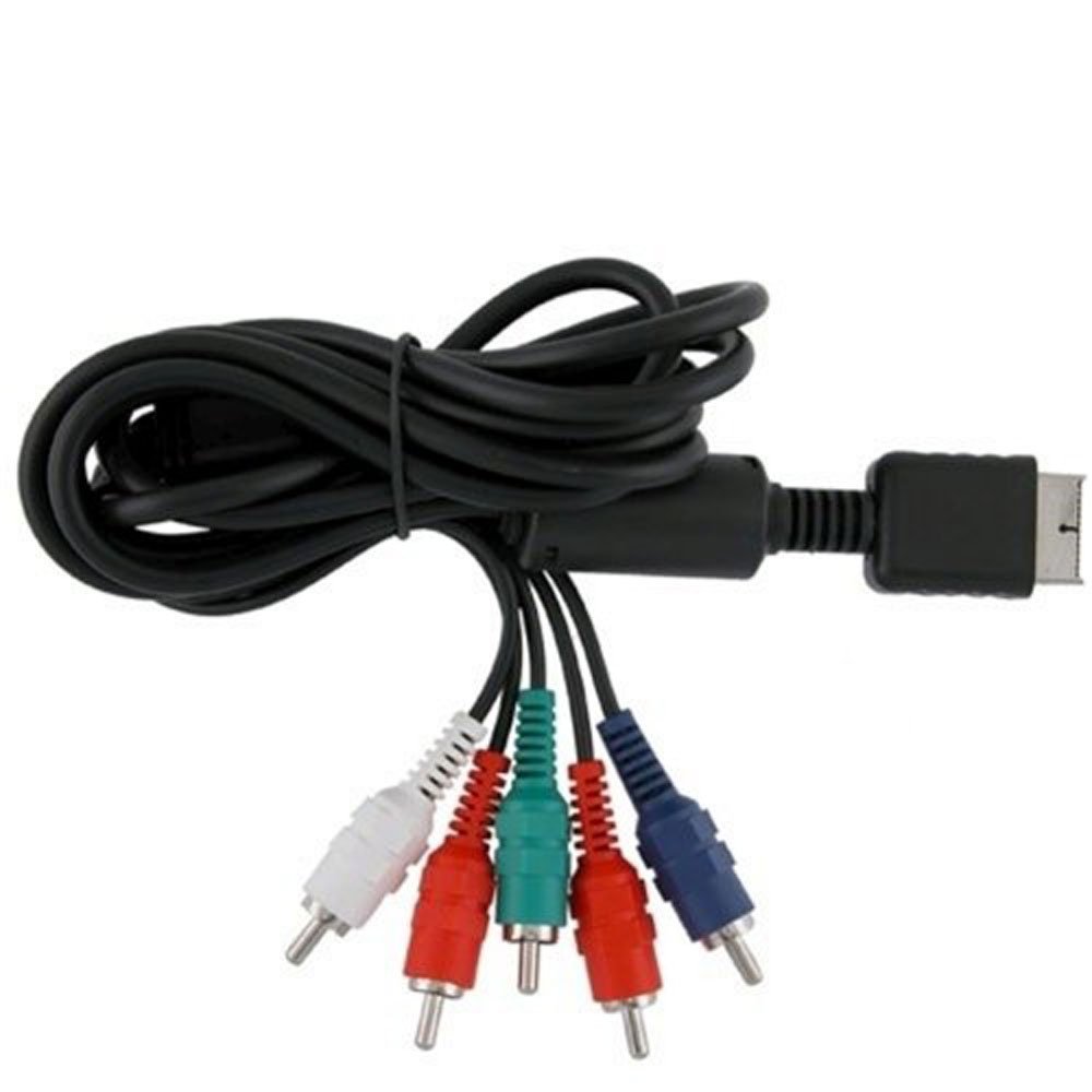 DTOL Premium High Resolution Component AV Cable for Playstation 3 PS3, Playstation 2 Ps2 [PlayStation 3]