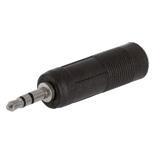 DTOL 1/4 Inch Stereo Jack To 3.5Mm Stereo Adapter