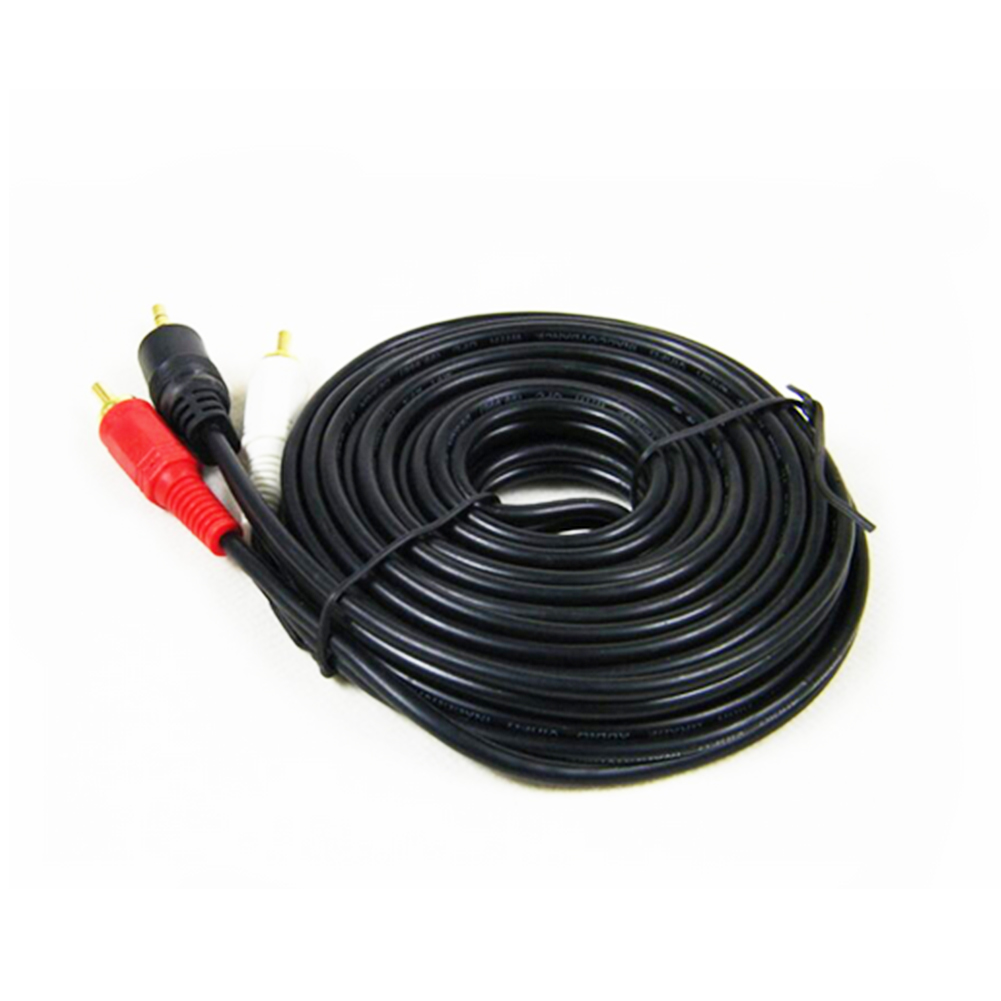 DTOL Cable Audio Video Extension Cable RCA Male 3.5mm Male Extension Cable 16 Feet