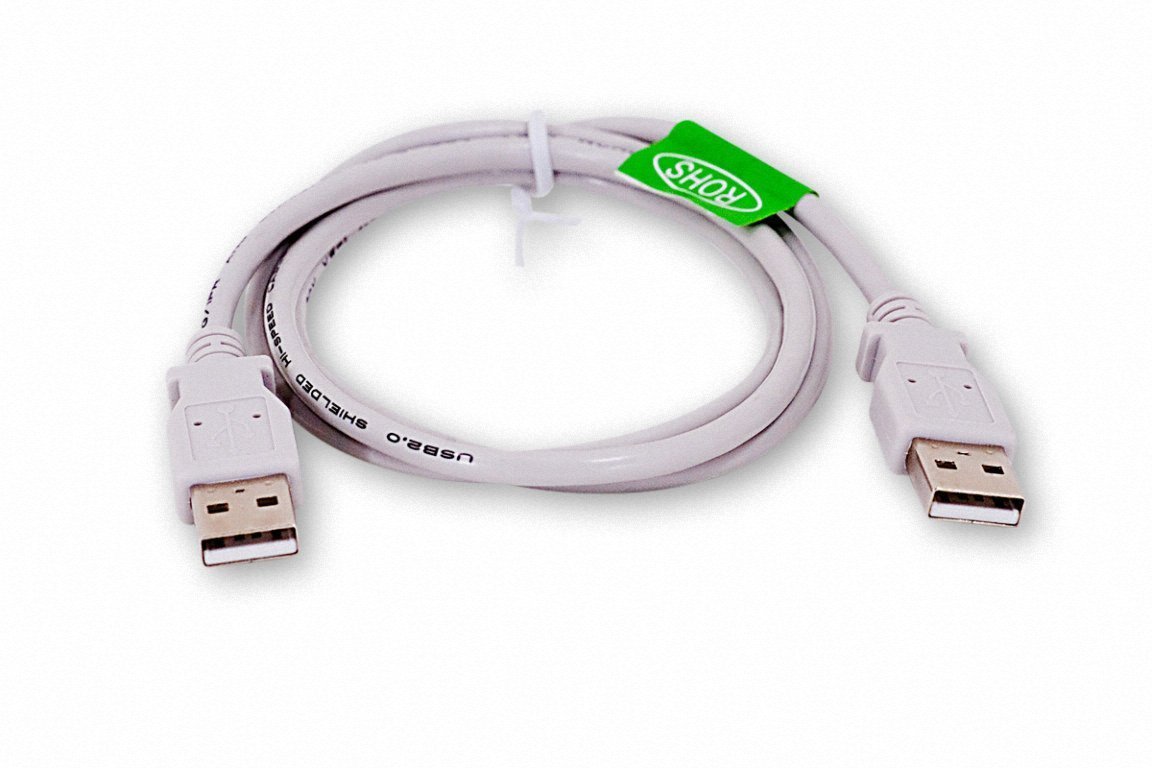 DTOL USB 3.0 Cable, Type A to Type A, 6 Feet Black 1Pcs