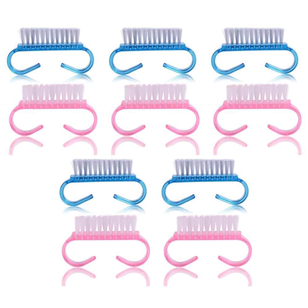 Generic New Pro Nail Scrub Brushes 10 pcs