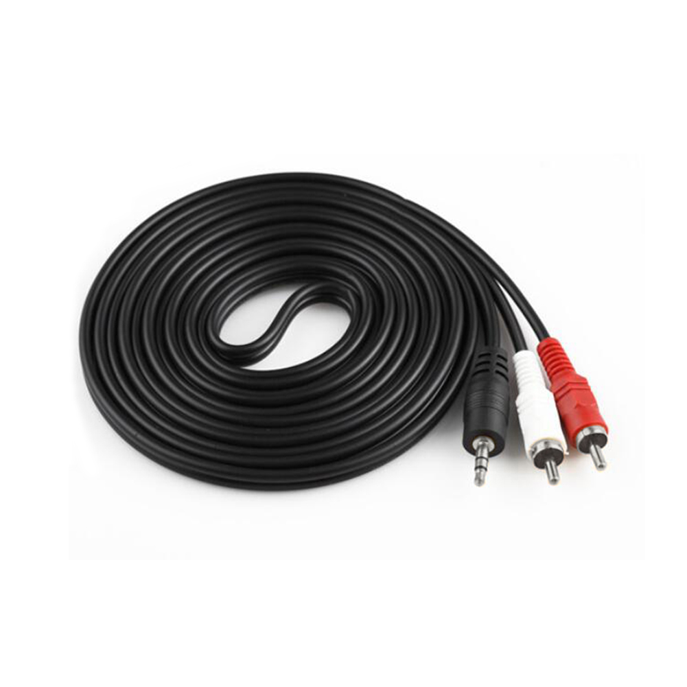 DTOL Cable Audio Video Extension Cable RCA Male 3.5mm Male Extension Cable