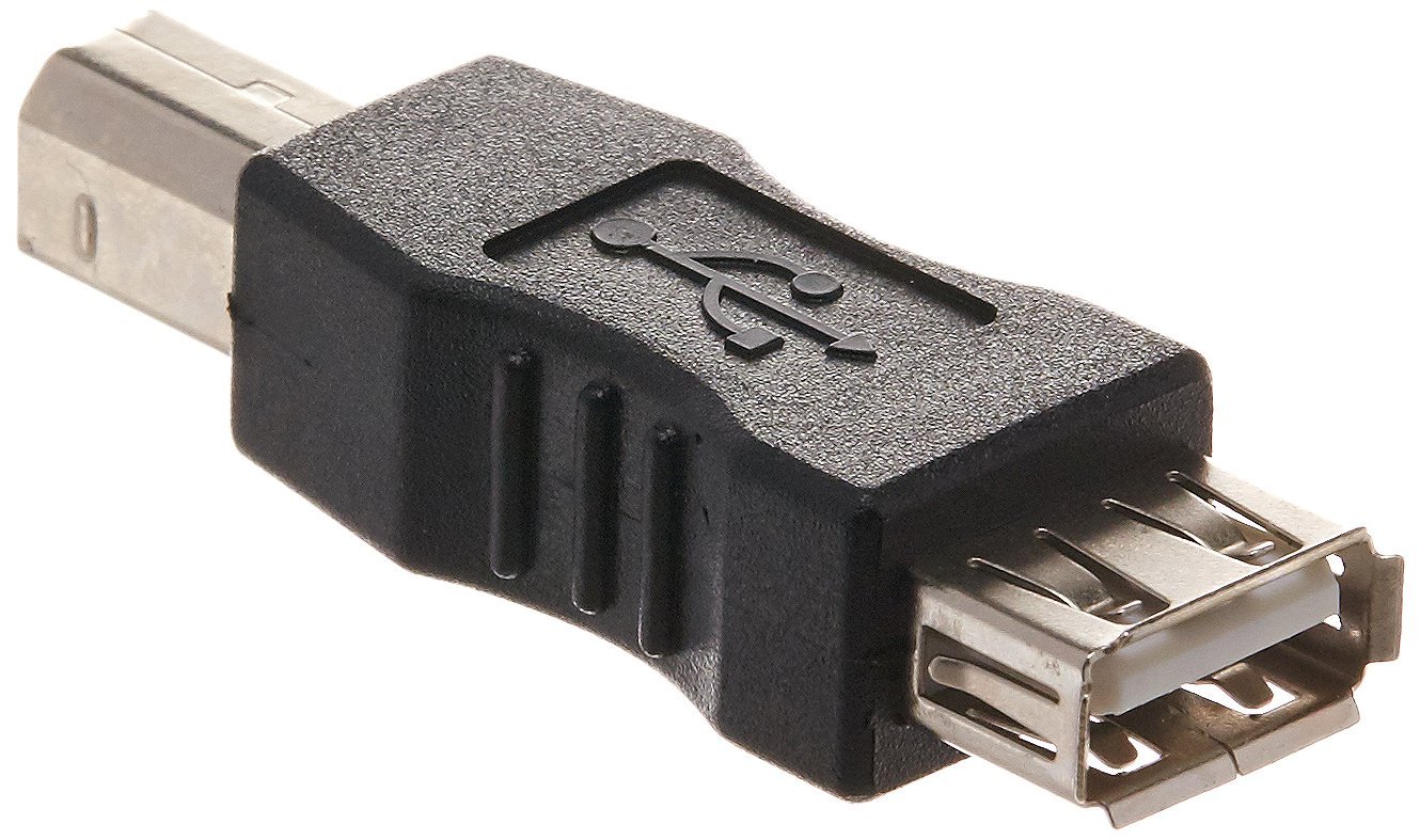 DTOL USB Type A Female to USB Type B Male Adapter (USB_A_F-USB_B_M)