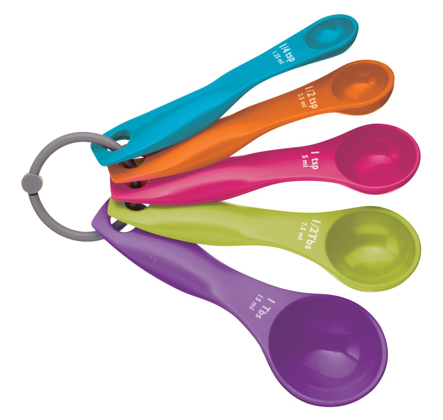 DTOL Measuring Spoon Set, Set, White, 5 set